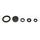 Set tesnil motorja za olje (Engine Oil Seals Kit) ATHENA P400485400154