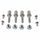 Wheel Stud and Nut Kit All Balls Racing 85-1093