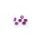 Nuts PUIG ANODIZED 0763L violet M5 (6pcs)
