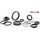 Oil seal RMS 100664550 27x42x10, rear wheel