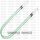 Throttle cables (pair) Venhill H02-4-068-GR featherlight zelena