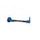 Lever guard ACCOSSATO DE001 with black hose and joint right, aluminium