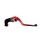 Ročica zavore ACCOSSATO EDF088 fixed CNC-worked aluminium, red