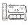 TOPEND set tesnil za motor ATHENA P400250600980/1