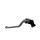 Clutch Lever ACCOSSATO ESK390 fixed CNC-worked aluminium, silver