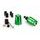 Bar ends PUIG SPORT 21011V zelena UNIVERSAL M6 13-18mm.