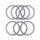 Steel clutch plates kit ATHENA P40240045