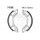 Brake shoe set EBC Y508 includings springs