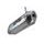 Slip-on exhaust GPR PENTACROSS INOX QUSP.160.5.PENIO Brushed Stainless steel