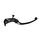 Brake lever folding ACCOSSATO LV030 in aluminium for brake master cylinder Ready To Brake črna