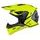 Motocross Helmet CASSIDA CROSS CUP 2 NAPA JUNIOR yellow fluo/black/pearl gray L