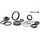 Oil seal RMS 100662010 20x32x7, drive shaft
