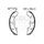 Brake shoe set EBC K717G grooved