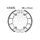 Brake shoe set EBC H343G grooved
