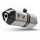 Celoten izpušni sistem 2x1 MIVV SPEED EDGE Y.058.LRX Stainless Steel / Carbon cap