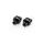 Adapterji za stopalke (Footpeg adapters) PUIG 6343N črna