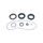 Differential Seal Only Kit All Balls Racing 25-2135-5 spredaj