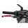 Brake lever without adapter PUIG 4.0 4110RV poklopna (foldable) red/green