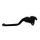 Clutch Lever ACCOSSATO ESV000 fixed CNC-worked aluminium, black