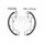 Brake shoe set EBC Y523G grooved