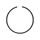 Cluster circlip clutch basket RMS 100300533