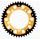 Rear sprocket SUPERSPROX STEALTH RST-1800:43-GLD zlata 43T, 530