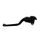 Clutch Lever ACCOSSATO ESH033 fixed CNC-worked aluminium, black