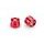 Bar ends PUIG SPEED 21013R rdeč