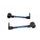 Lever guard ACCOSSATO DE003 with blue hose and joint right + left, aluminium