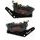 Pair of front radial brake calipers + bracket ACCOSSATO KITA28 for Harley Davidson