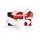 Set plastik POLISPORT 90538 bela