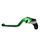 Clutch Lever ACCOSSATO ESV004 fixed CNC-worked aluminium, green