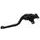 Clutch Lever ACCOSSATO ESS031 fixed CNC-worked aluminium, black