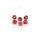 Nuts PUIG ANODIZED 0735R rdeč M5 (6pcs)
