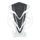 Tank protector JMT carbon transparent 200 X 115 mm
