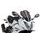 Windscreen PUIG RACING 7630F dark smoke