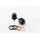Bar ends PUIG SHORT WITH RING 8070N colour rings included
