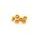 Nuts PUIG ANODIZED 0863G yellow M8 (6pcs)