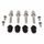 Wheel Stud and Nut Kit All Balls Racing 85-1079