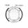 Brake shoe set EBC Y510 includings springs