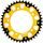 Rear sprocket SUPERSPROX STEALTH RST-1793:42-GLD zlata 42T, 520