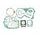 Celoten set tesnil za motor ATHENA P400510850274