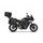 Set of SHAD TERRA TR40 adventure saddlebags and SHAD TERRA aluminium top case TR55 PURE BLACK, including mounting kit SHAD YAMAHA TRACER 900/GT