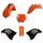 Set plastik POLISPORT 91561 OEM Color