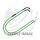 Throttle cables (pair) Venhill H02-4-128-GR featherlight zelena