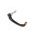 Lever guard ACCOSSATO "Ultra-Light" DE011 with gold eyelet and insert right, carbon