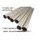 Titanium seamless Gr.1 TUBE AISI Tig GPR TU.T.2 Brushed Stainless steel