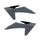 Radiator Scoops POLISPORT 8478000004 Black/N-Grey