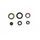 Set tesnil motorja za olje (Engine Oil Seals Kit) ATHENA P400270400077