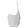 Number plate POLISPORT 8666100002 bela